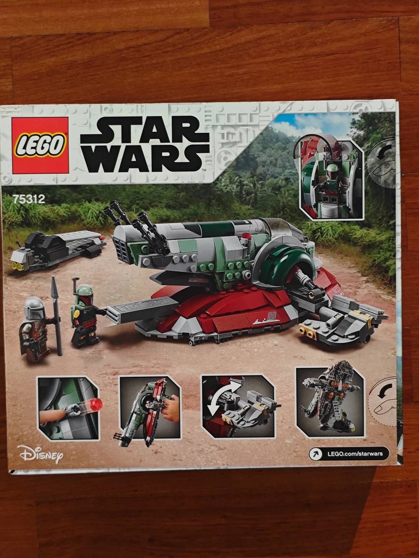Lego Star Wars 75312 Esclave I Boba Fett vaisseau spatial – photo 2